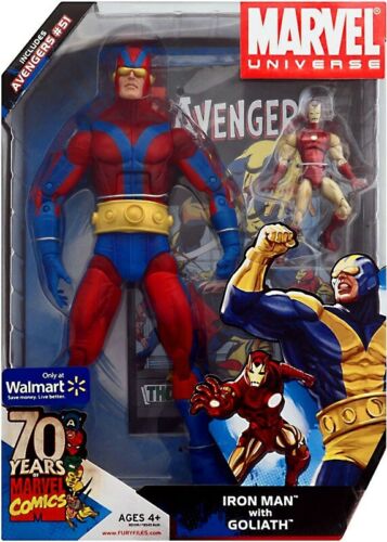 Marvel Universe - Iron Man with Goliath Action Figure - 70 Years of Marvel Comics