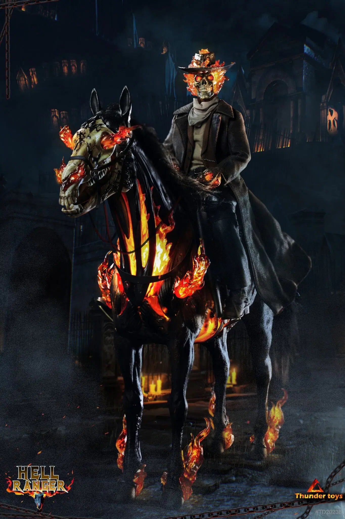 Thunder Toys: Hell Ranger Deluxe (with Horse) 1/6 figure