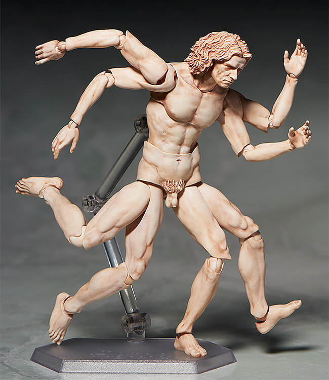 THE TABLE MUSEUM figma Vitruvian Man (2nd re-run)