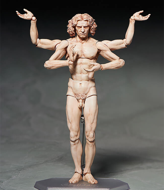 THE TABLE MUSEUM figma Vitruvian Man (2nd re-run)