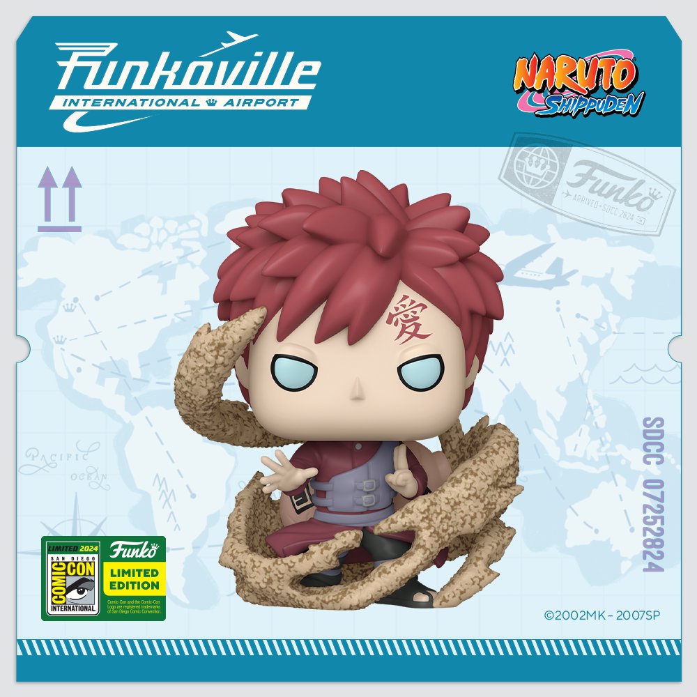 FUNKO 2024 Summer Convention Limited Edition- Naruto Shippuden: Gaara