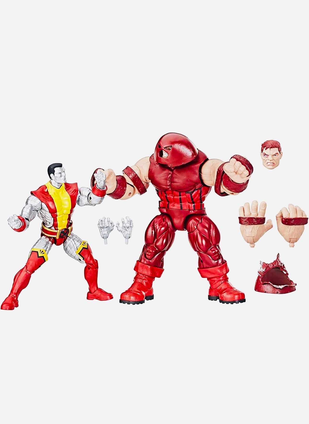 MARVEL - Legends Series - 6" Colossus Vs Juggernaut - Comics - Action Figures 2 Pack - 80th Anniversary (Repacked)