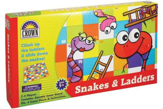 Crown Snakes And Ladders Game