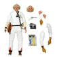 Ultimate Doc Brown Hazmat (1985) - 7" Scale Action Figure - Back To The Future- NECA Collectibles