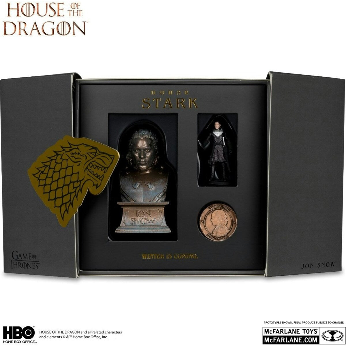 McFarlane Toys Game of Thrones Jon Snow Collector Box