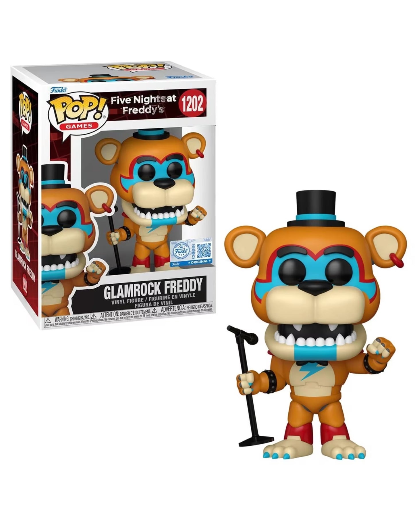 Five Nights at Freddy's Glamrock Freddy Funko POP! Vinyl