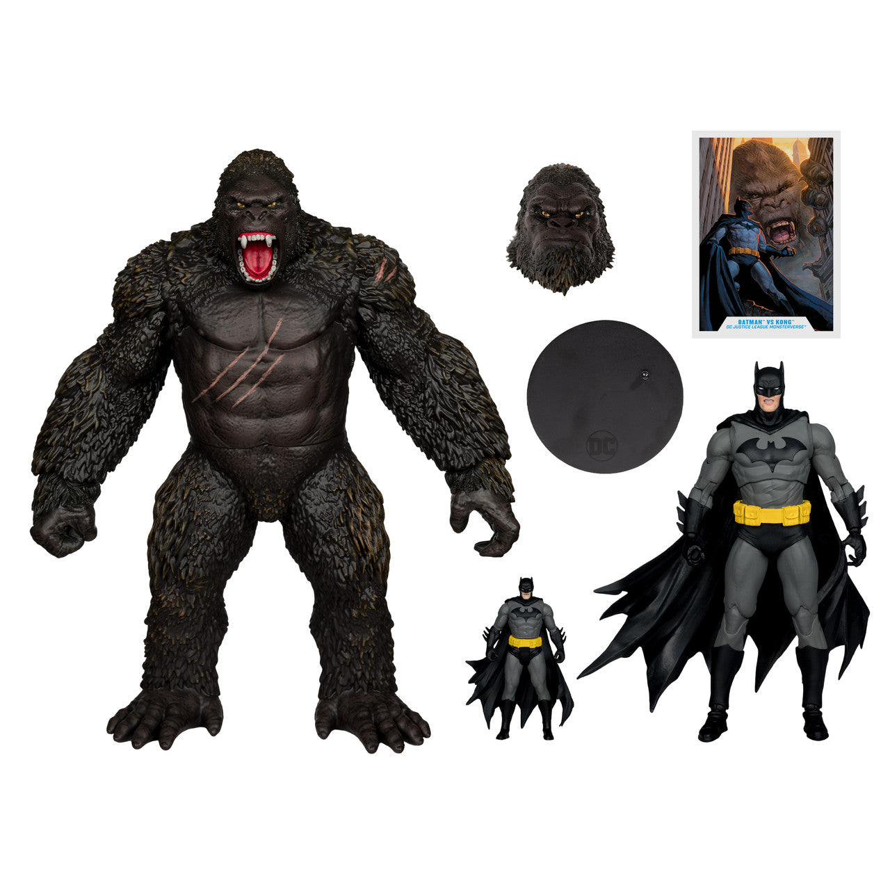 Batman vs. Kong (Justice League vs. Godzilla vs. Kong) Monsterverse Multi Pack