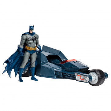 DC Multiverse Gold Label Vehicles: Bat Raptor with Modern Batman