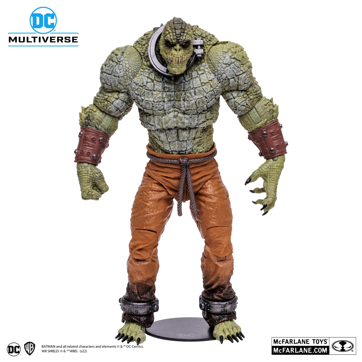 Mcfarlane DC Multiverse Arkham Asylum Killer Croc Deluxe Figure