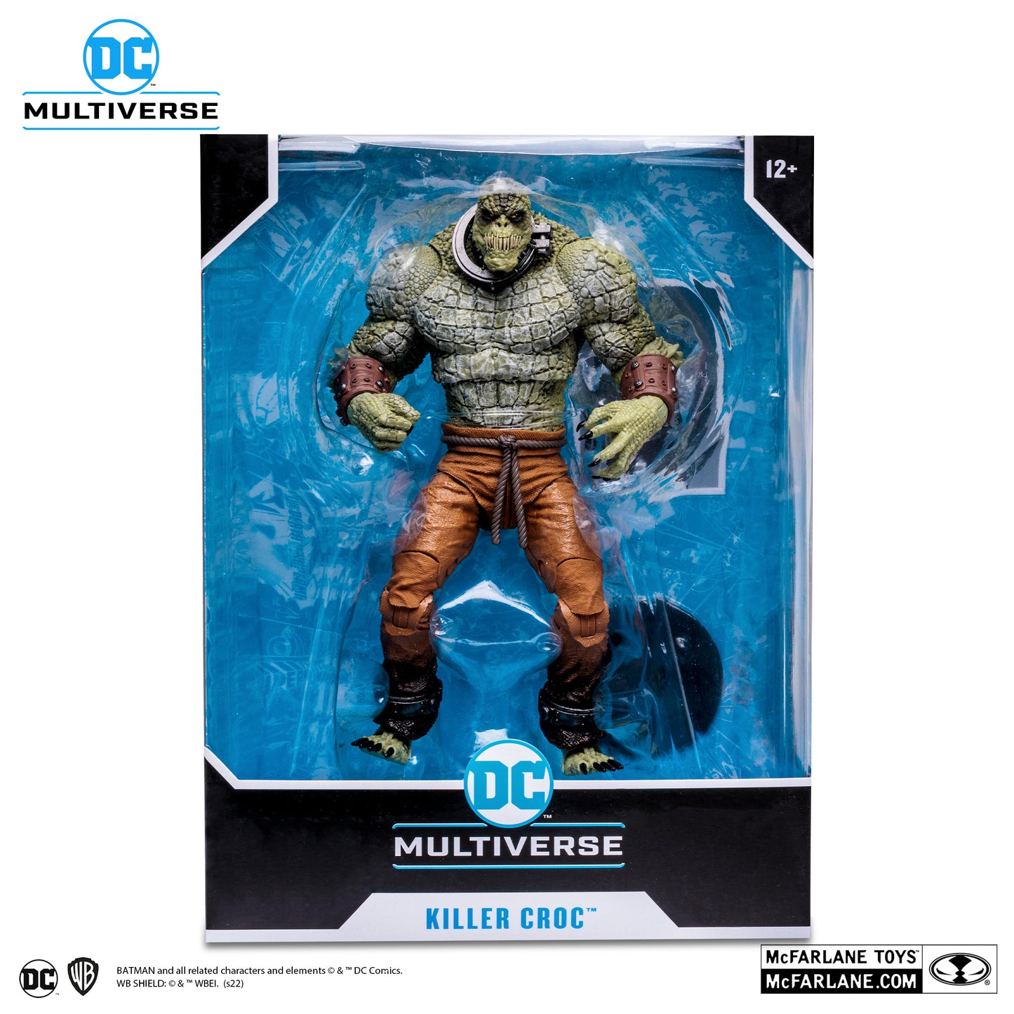 Mcfarlane DC Multiverse Arkham Asylum Killer Croc Deluxe Figure