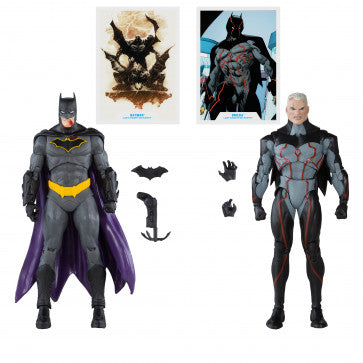 DC Multiverse Gold Label: Batman (Bloody) & Omega (Unmasked) Multipack