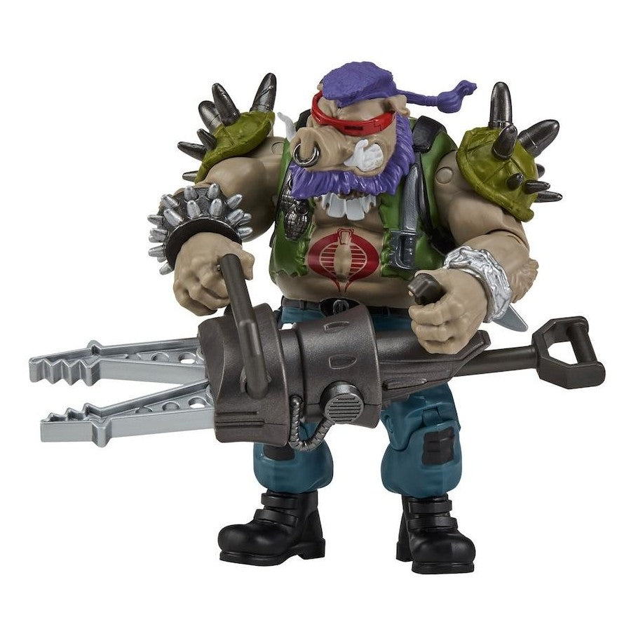Teenage Mutant Ninja Turtles x G.I. Joe Ripper x Bebop Action Figure