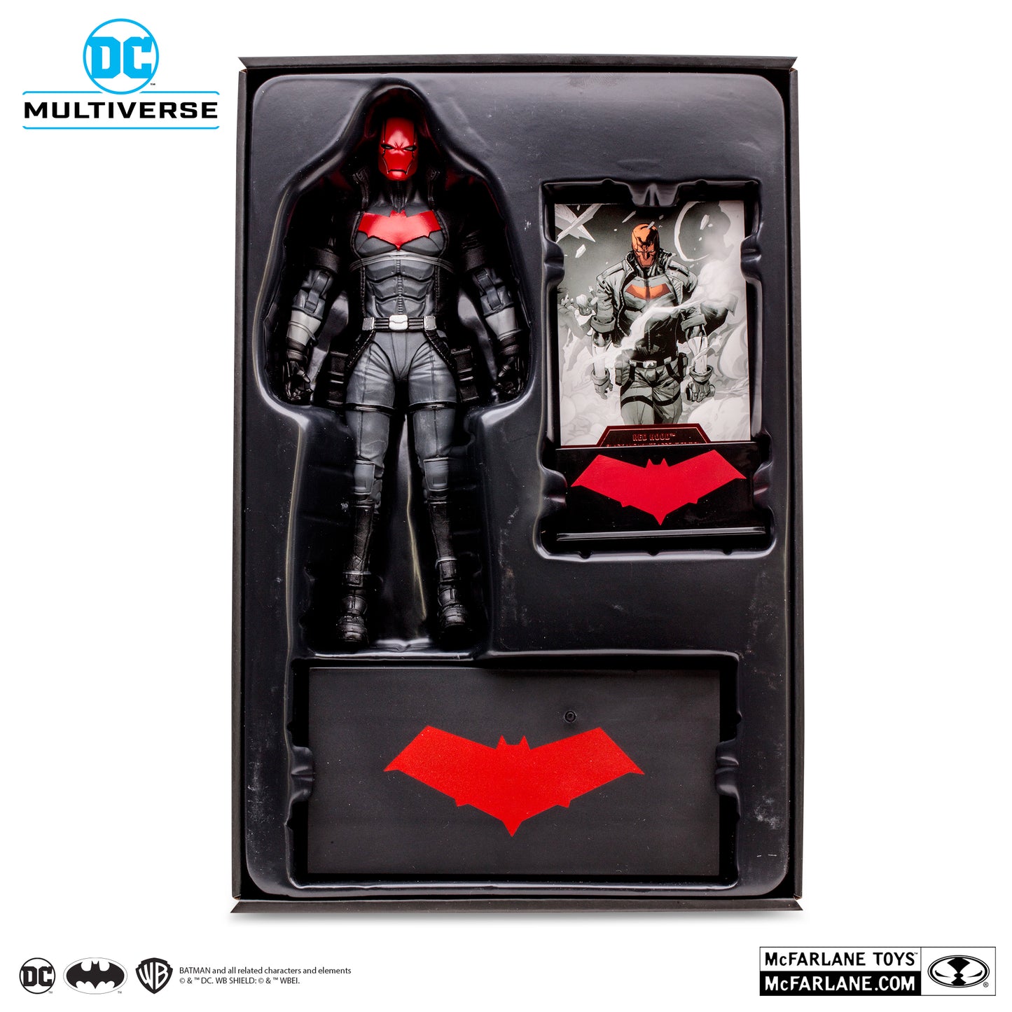 DC Multiverse Gold Label: Red Hood (New 52) BLACK & WHITE ACCENT EDITION