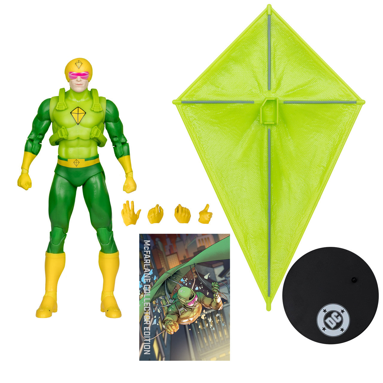 DC - Kite Man Collector Edition 7" Action Figure [Gold Label] platinum