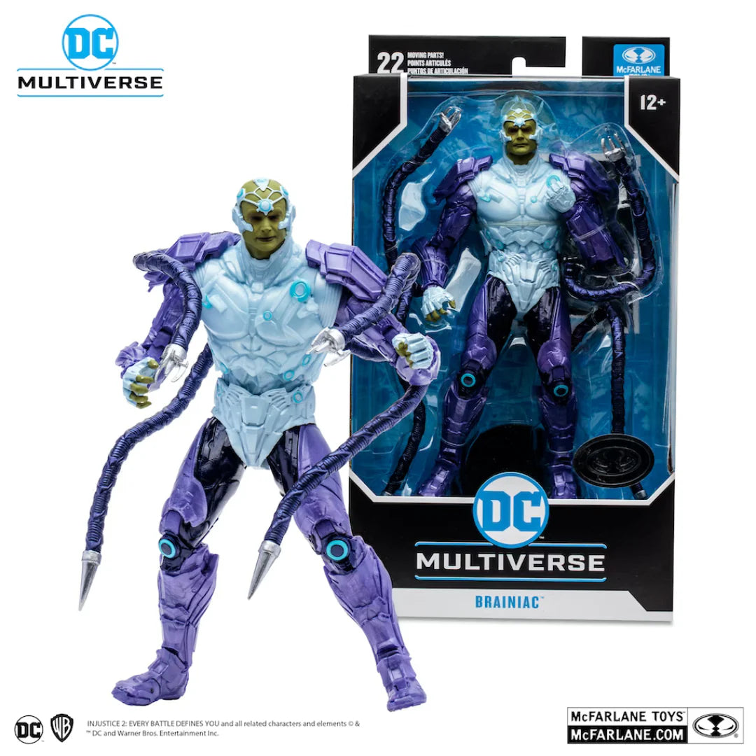 MCFARLANE TOYS DC MULTIVERSE - BRAINIAC (INJUSTICE 2) PLATINUM EDITION