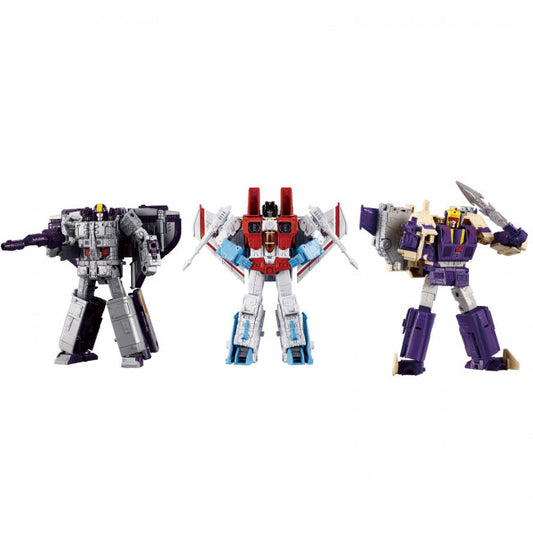 Transformers Takara Tomy: Dramatic Capture Series Triple Takeover