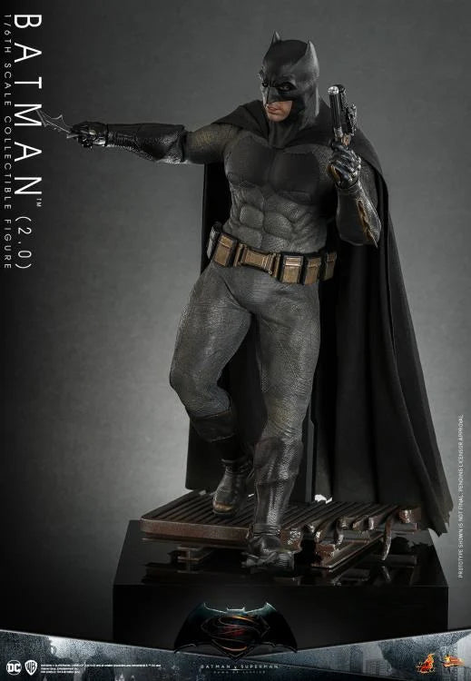 Hot Toys Batman v Superman: Dawn of Justice MMS731 Batman (Ver.2) Action 1/6 Scale Action Figure
