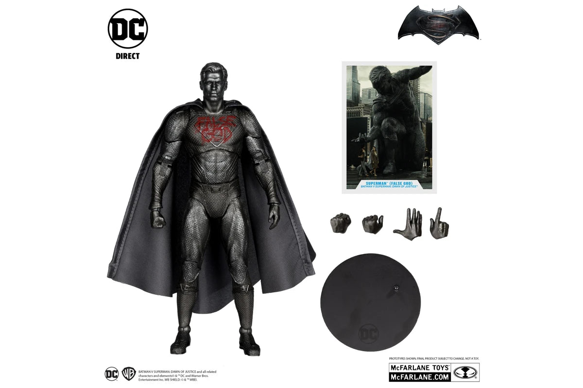 McFarlane DC Multiverse Platinum Edition Batman vs Superman False God 7 inch Scale Action Figure