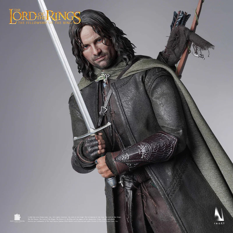 InArt The Lord Of The Rings The Fellowship Of The Ring Aragorn 1/6 Figure (Standard Version)(Sculpted Hair)