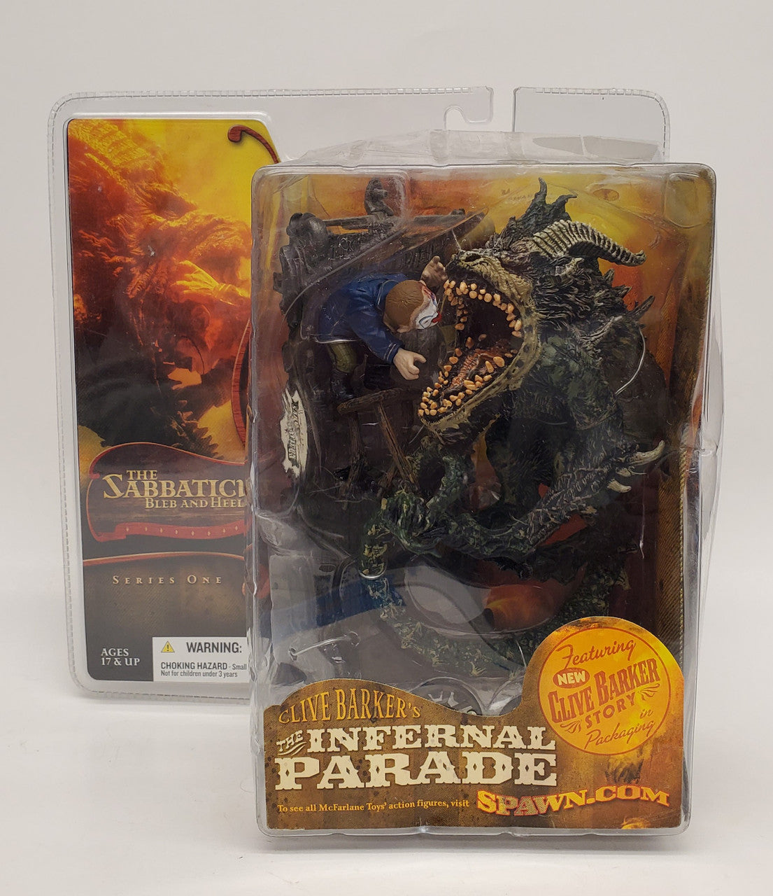 Mcfarlane Clive Barker's The Infernal Parade The Sabbaticus Bleb and Heeler