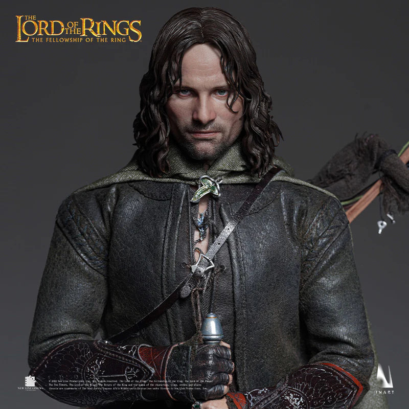 InArt The Lord Of The Rings The Fellowship Of The Ring Aragorn 1/6 Figure (Standard Version)(Sculpted Hair)