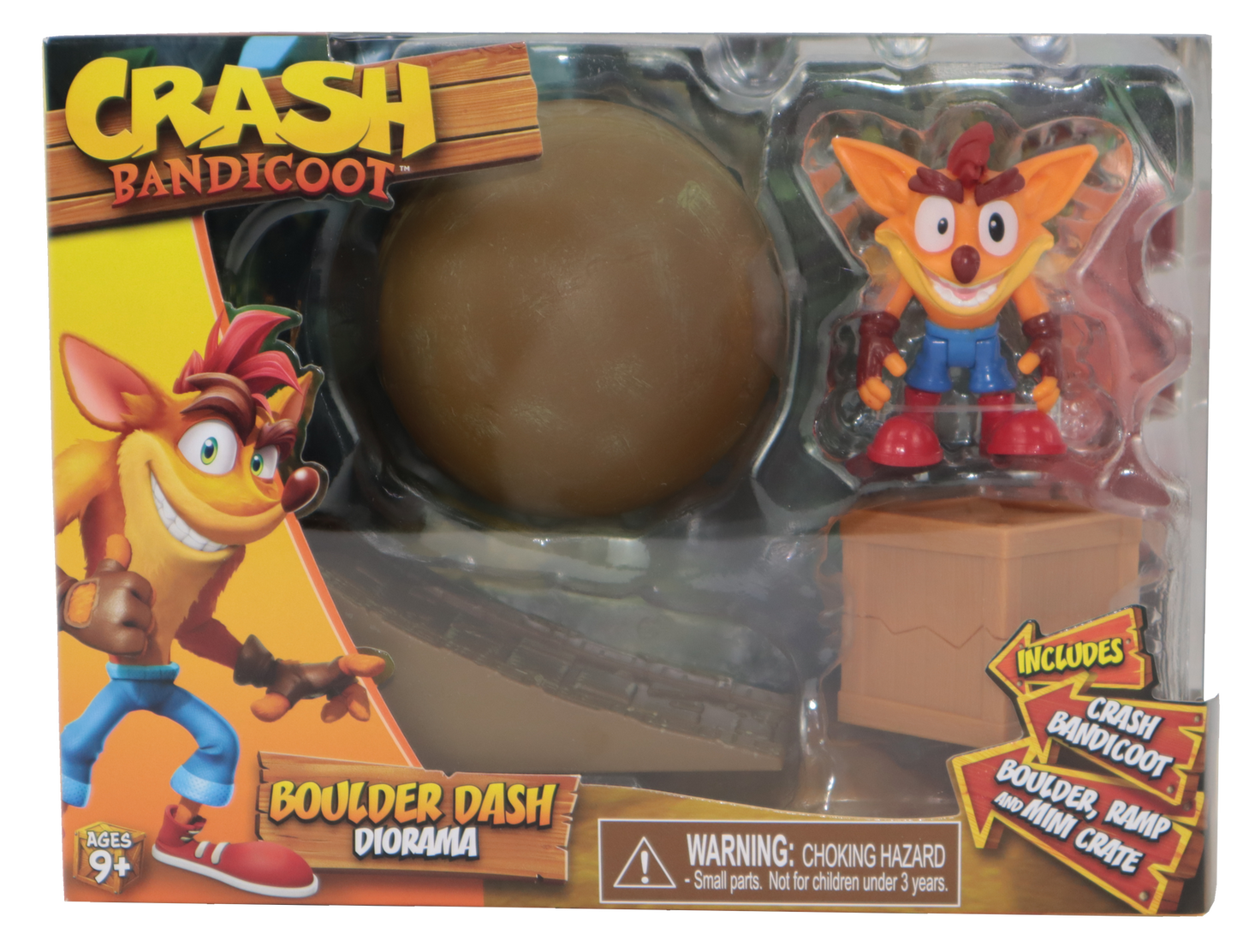 Crash Bandicoot 2.5inch Boulder Dash Diorama
