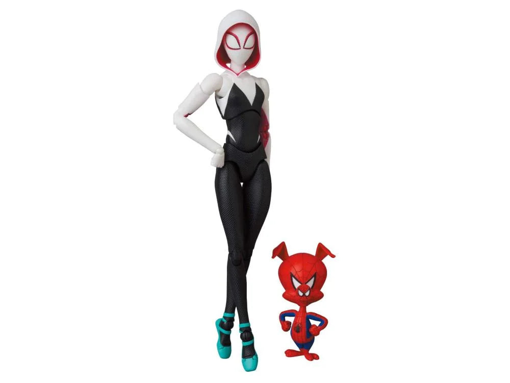 Spider-Man: Into The Spider-Verse MAFEX No.134 Spider-Gwen & Spider-Ham