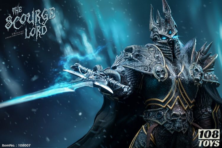 108 Toys - 1/6 Frozen Demon King (The Lich King from World of Warcraft) **Pre-order**