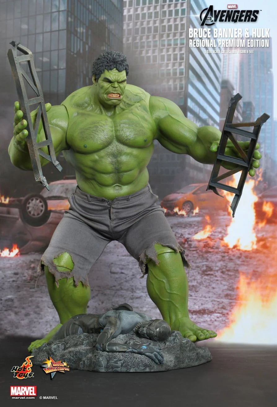 Hot Toys MMS230 - Marvel Comics - The Avengers - Bruce Banner And Hulk