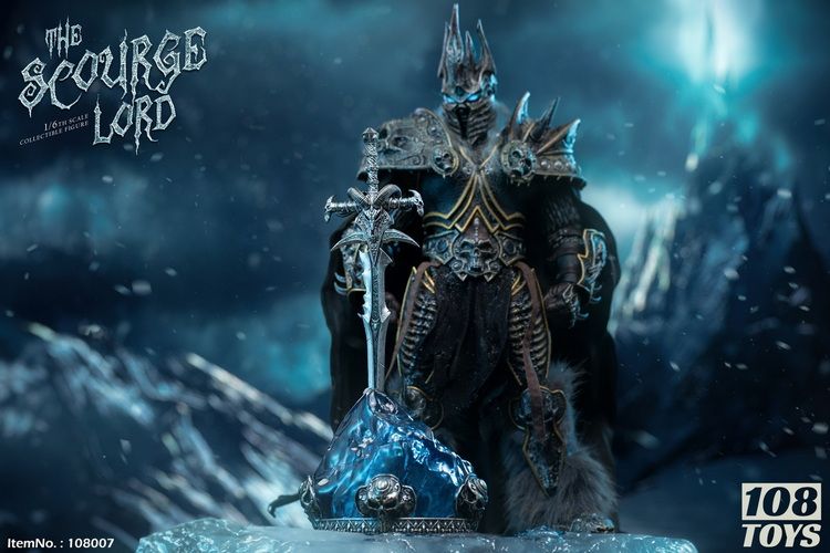 108 Toys - 1/6 Frozen Demon King (The Lich King from World of Warcraft) **Pre-order**