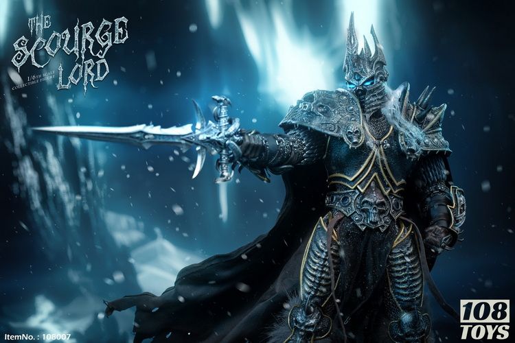 108 Toys - 1/6 Frozen Demon King (The Lich King from World of Warcraft) **Pre-order**