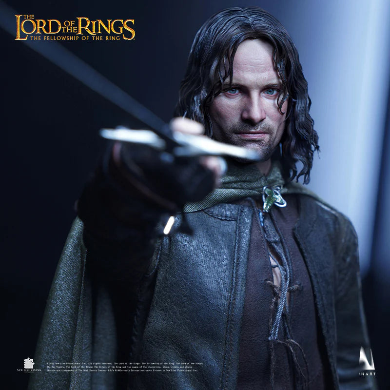 InArt The Lord Of The Rings The Fellowship Of The Ring Aragorn 1/6 Figure (Standard Version)(Sculpted Hair)