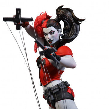 DC Direct Statue: Harley Quinn Red, White & Black (Emanuela Lupacchino)