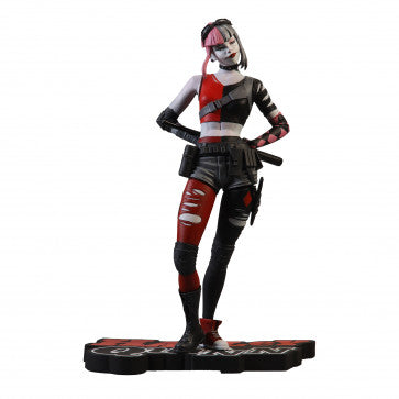 DC Direct Statue: Harley Quinn Red White & Black: Harley Quinn By Simone Di Meo (Resin)