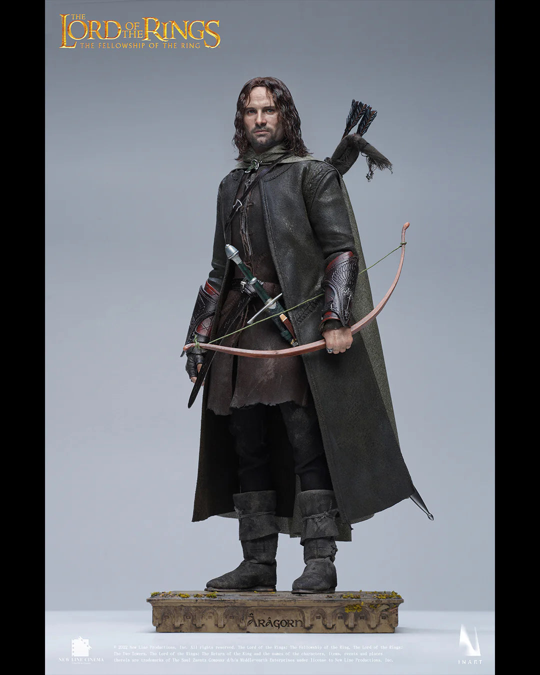 InArt The Lord Of The Rings The Fellowship Of The Ring Aragorn 1/6 Figure (Premium Version)(Rooted Hair)