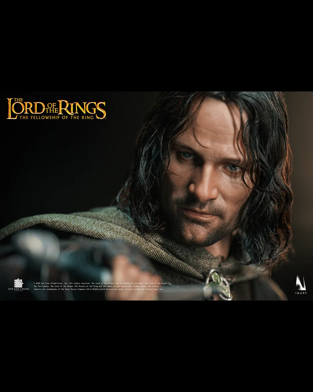 InArt The Lord Of The Rings The Fellowship Of The Ring Aragorn 1/6 Figure (Premium Version)(Rooted Hair)