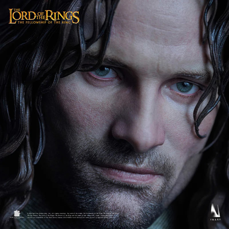 InArt The Lord Of The Rings The Fellowship Of The Ring Aragorn 1/6 Figure (Standard Version)(Sculpted Hair)