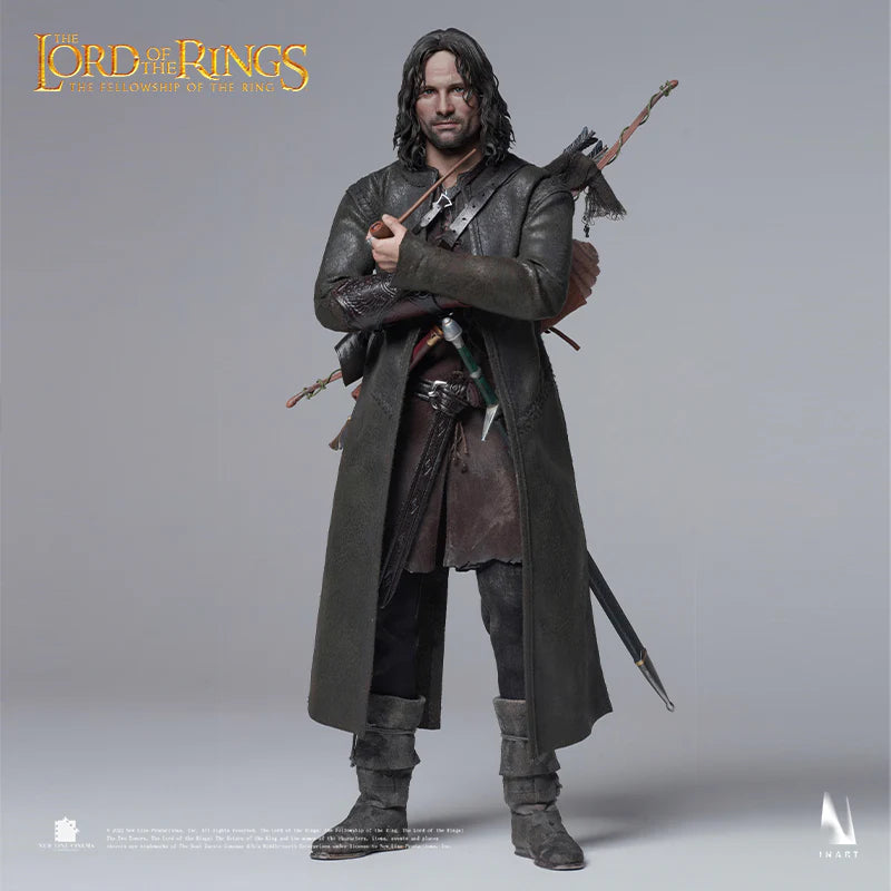 InArt The Lord Of The Rings The Fellowship Of The Ring Aragorn 1/6 Figure (Standard Version)(Sculpted Hair)