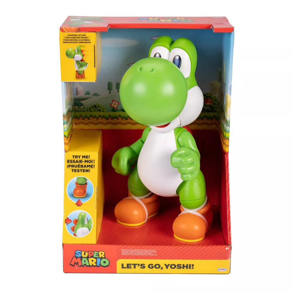 Nintendo Super Mario Let's Go Feature Yoshi