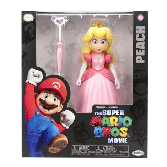 The Super Mario Bros. Movie (2023) - Peach 5" Scale Action Figure