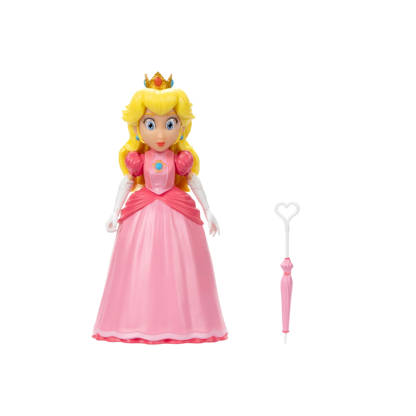 The Super Mario Bros. Movie (2023) - Peach 5" Scale Action Figure