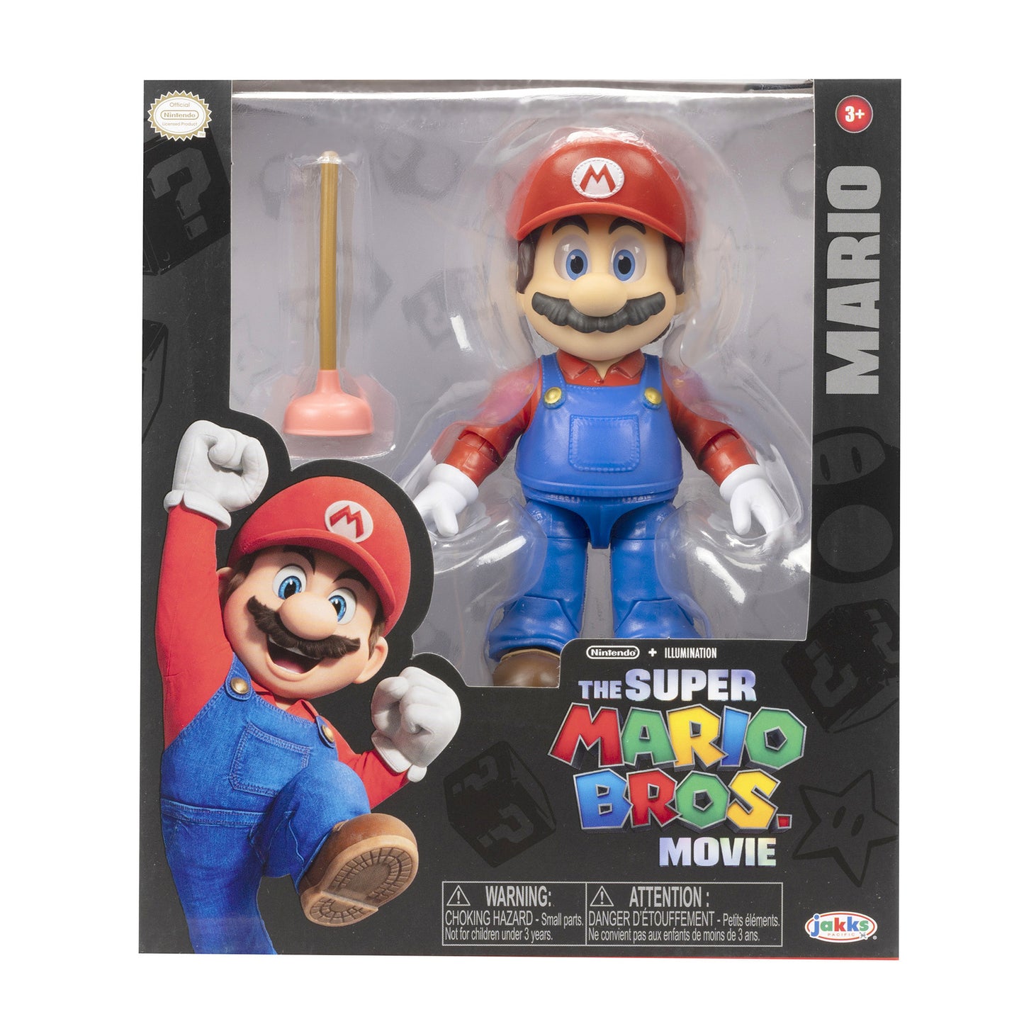 The Super Mario Bros. Movie (2023) - Mario 5" Scale Action Figure