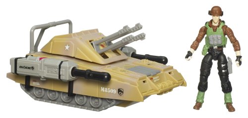 G.I. Joe The Rise of Cobra Vehicle Armored Panther Tank with Sgt. Thunderblast Action Figure