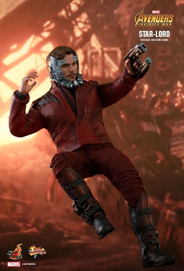 Hot Toys Marvel Avengers Infinity War Star Lord 12-Inch 1:6 Sixth Scale Action Figure