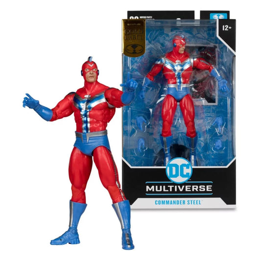 DC Multiverse Action Figure Commander Steel (Gold Label)