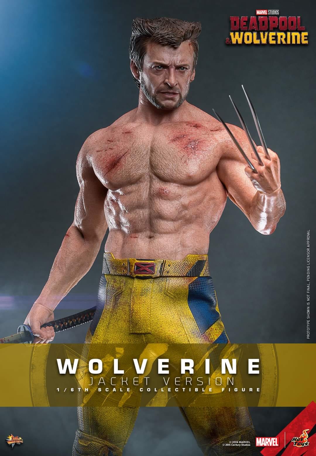 **Preorder Deposit** Deadpool & Wolverine -  Wolverine (end scene special) 1:6 Scale Collectable Action Figure