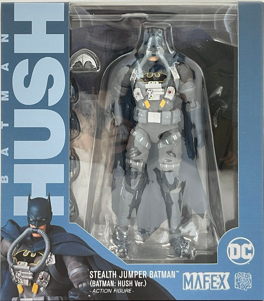 MAFEX Stealth Jumper Batman (Batman: Hush Ver.) Figure