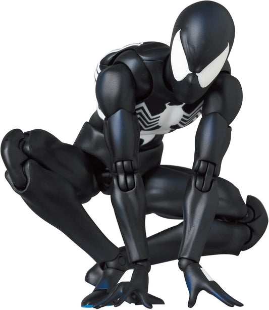 Medicom MAFEX Spider-Man Black Costume (Comic Ver.) Figure