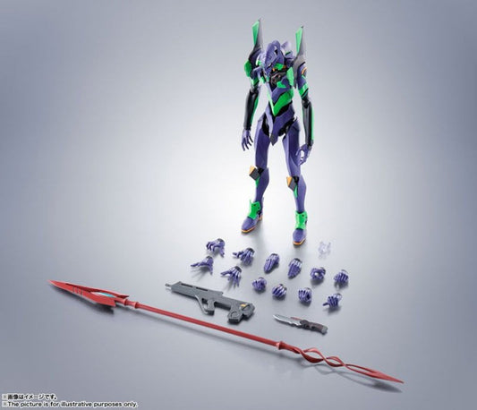 THE ROBOT SPIRITS EVANGELION TEST TYPE-01＋SPEAR OF CASSIUS RENEWAL COLOR EDITION