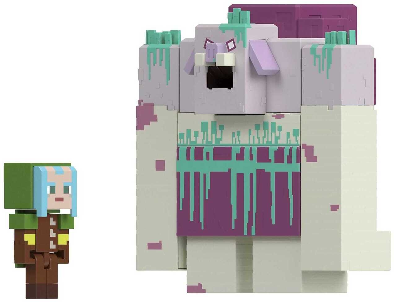 Minecraft – Legends Devourer & Ranger Action Figures & 2 Accessories Set – Mattel